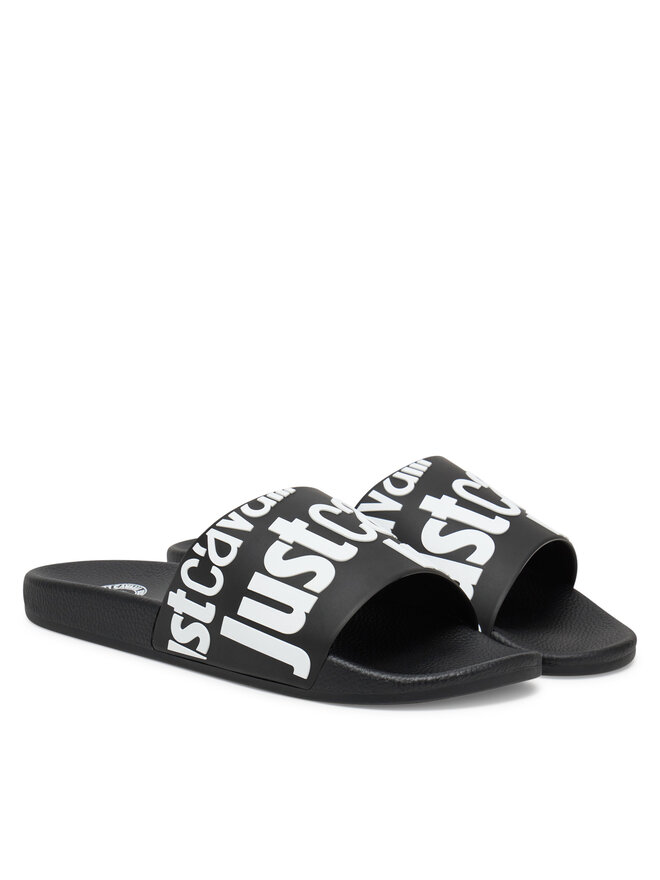 Just Cavalli Παντόφλες Just Cavalli 78QA3SZ1 ZS785 Μαύρο