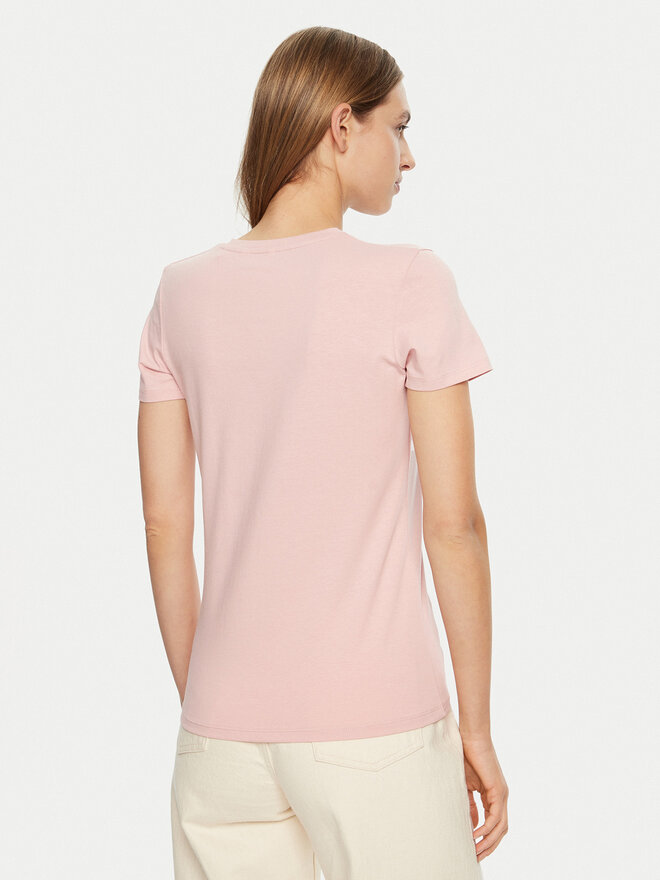 Guess Guess Camiseta O5RI01 KBBU1 Rosa Slim Fit