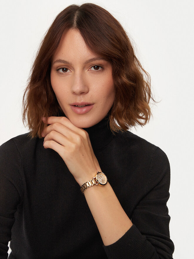 DKNY Zegarek DKNY Soho NY6679 Różowe złoto