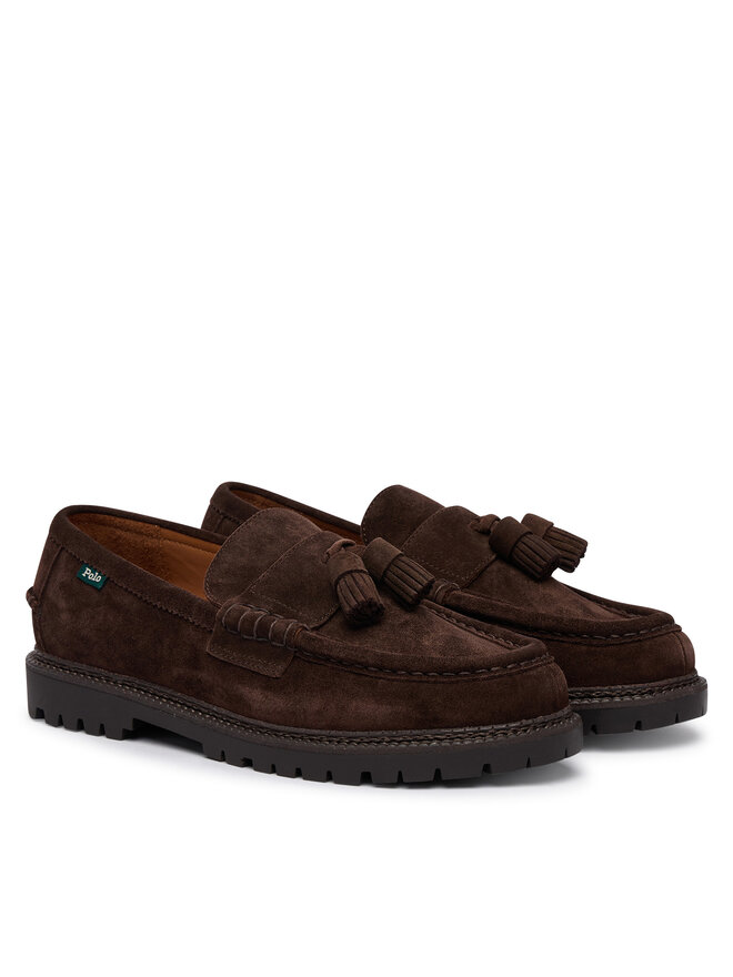 Polo Ralph Lauren Slipper Polo Ralph Lauren Jett Tas Penny 803P15862002 Dunkelbraun