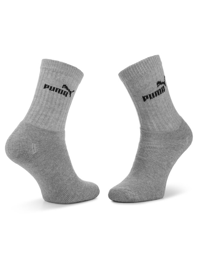 Puma 3 pares de calcetines altos para mujer Puma 90712903 r. 35/38 Gris