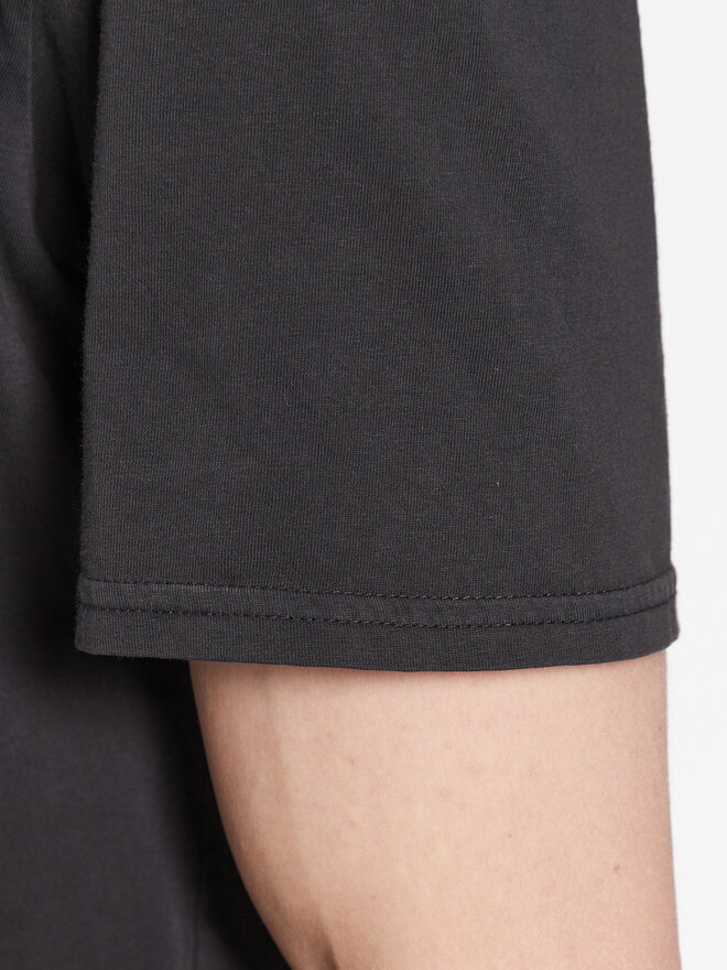 Quiksilver Quiksilver Póló Pas Time Paradise EQYZT07252 Fekete Regular Fit