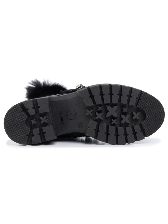 Eva Minge Schnürstiefeletten Eva Minge EM-08-06-000250 Schwarz