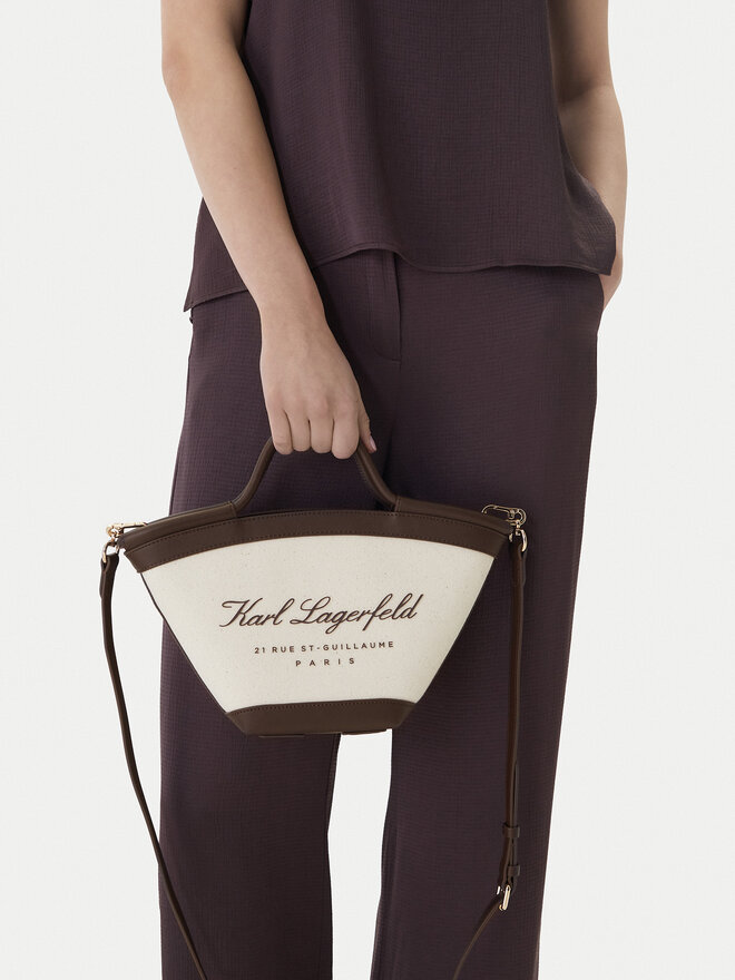 KARL LAGERFELD Handtasche KARL LAGERFELD B1W46067 Beige
