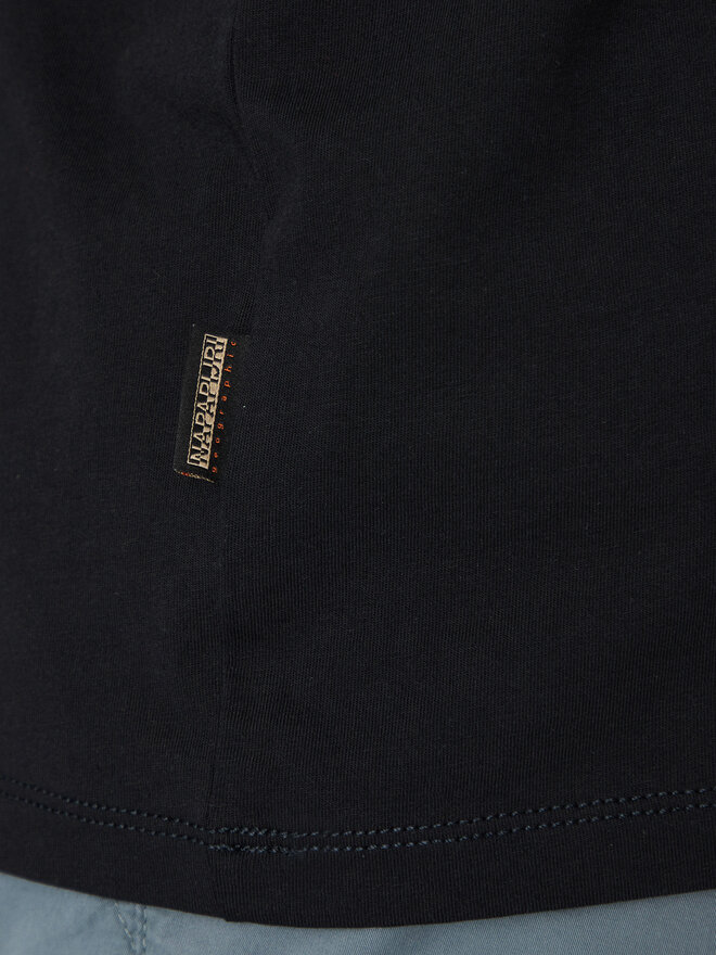 Napapijri Napapijri T-Shirt S-Buti NP0A4INM Schwarz Regular Fit