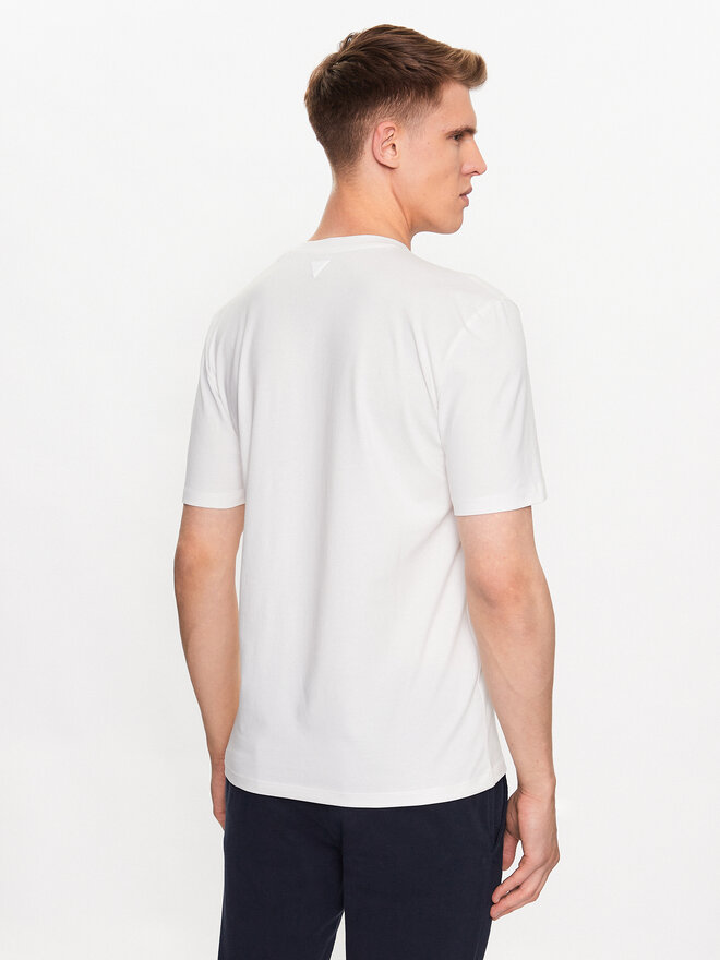Guess Guess Camiseta Alphy Z2YI11 J1314 Blanco Regular Fit
