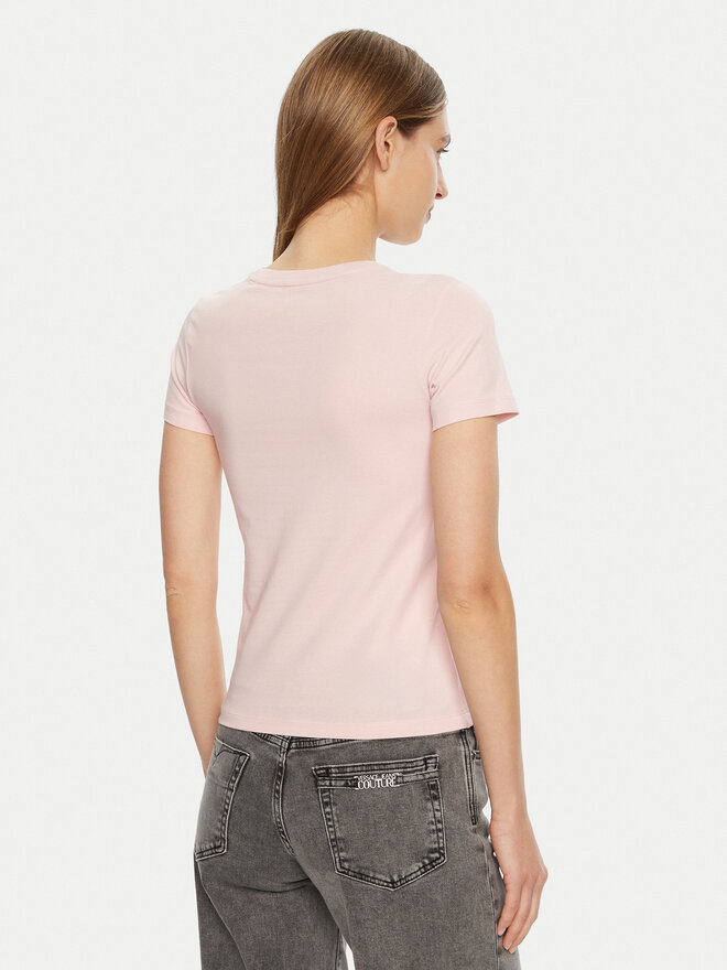 Guess Jeans Guess Jeans Marškinėliai W4YI01 J1314 Rožinė Regular Fit