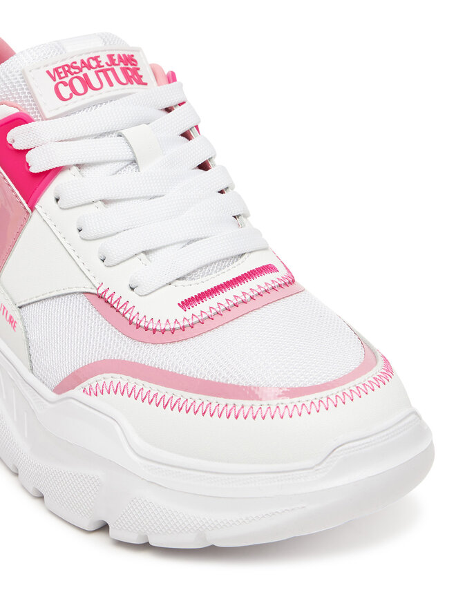 Versace Jeans Couture Sneakersy Versace Jeans Couture 78VA3SC4 Biały