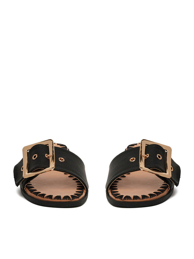 DeeZee Pantoletten DeeZee 760-4 Schwarz