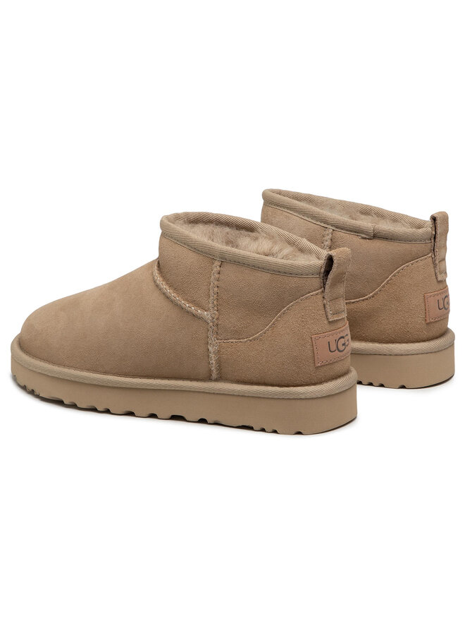 Ugg Μπότες Χιονιού Ugg W Classic Ultra Mini 1116109 Μπεζ