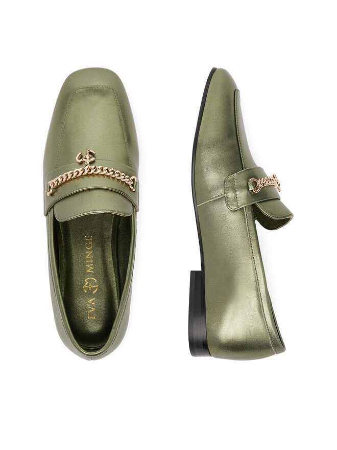 Eva Minge Slipper Eva Minge CYNIA-LT2513-37 Grün
