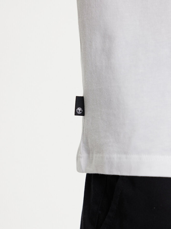 Timberland Timberland Camiseta TB0A5QS2 Blanco Regular Fit