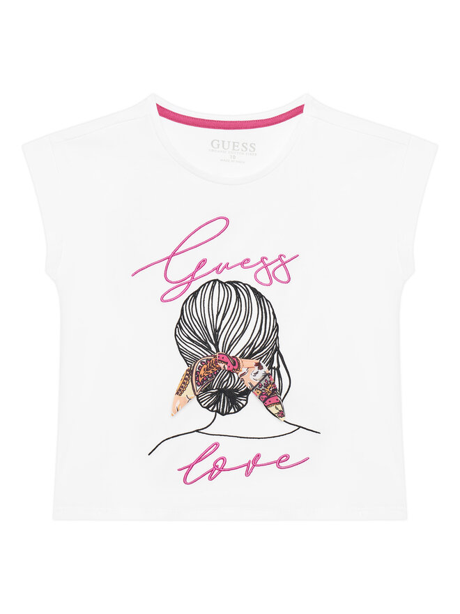 Guess Guess T-Shirt J5GI25 K6YW4 Λευκό Regular Fit