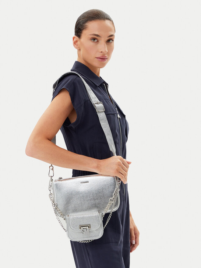 Steve Madden Táska Steve Madden Bnaim-R SM13001551 Ezüst