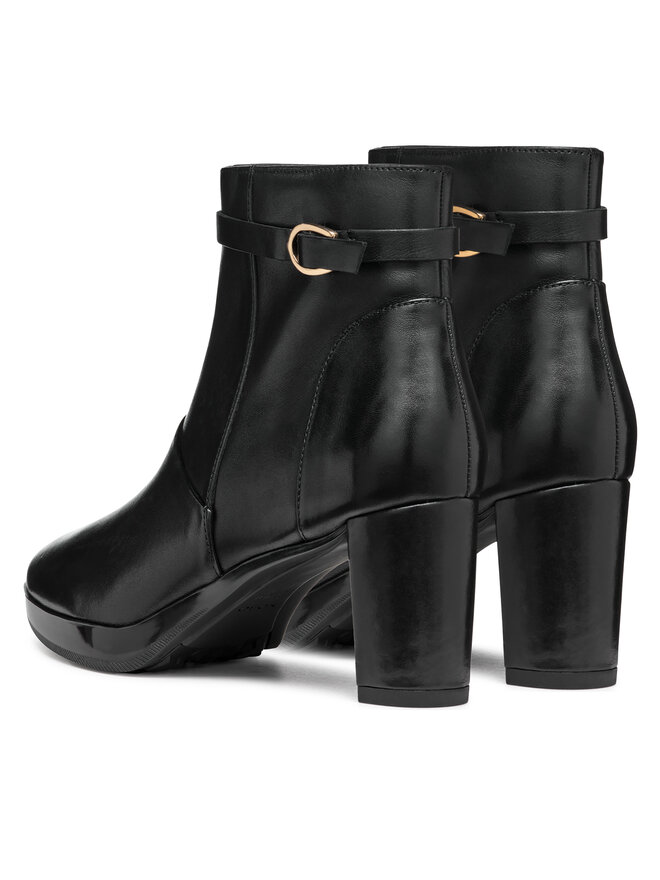 Geox Stiefeletten Geox D Walk Pleasure 60 D46TEA 00043 C9999 Schwarz