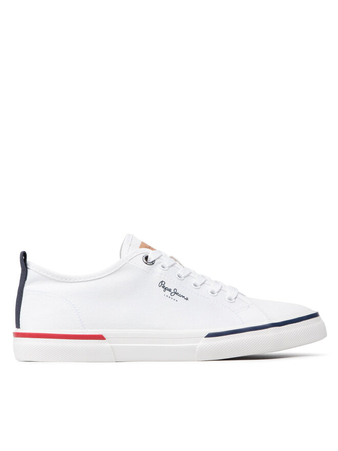 Pepe Jeans Tenisky Pepe Jeans Kenton Smart 22 PMS30811 Bílá