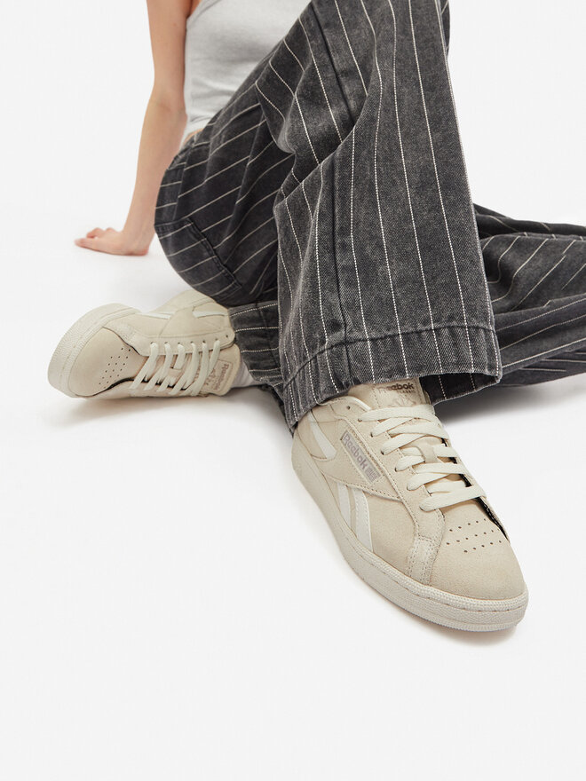 Reebok Sneakersy Reebok CLUB C GROUNDS UK 100220809 Béžová