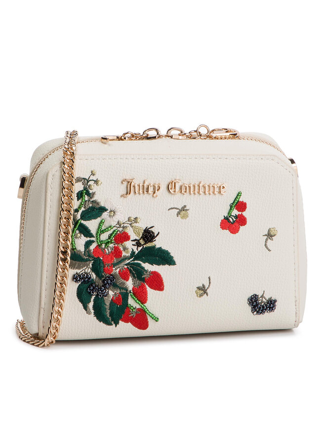 Handtasche Juicy Couture Black Label Berkeley Angelfloral Boxy Belt Bag JBH5158 Beige eschuhe