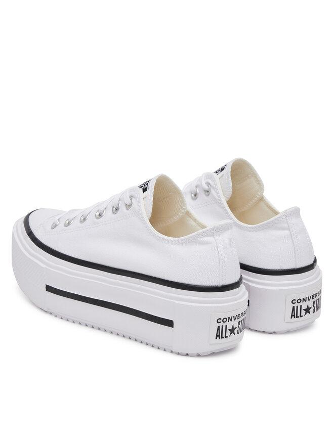 Converse Teniși Converse Chuck Taylor All Star Lift Double Stack Platform A15491C Alb