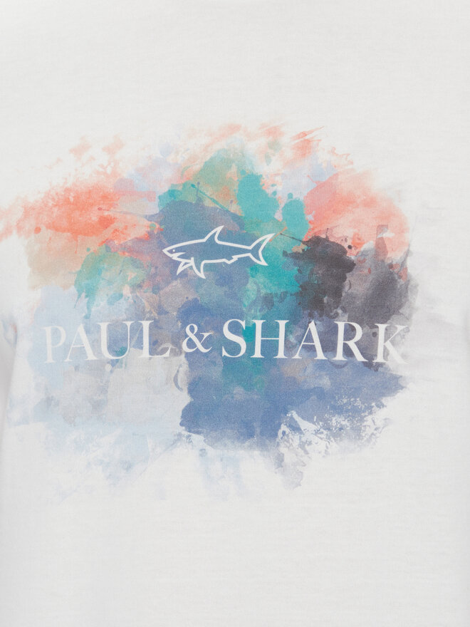 Paul&Shark Paul&Shark Camiseta 25411095 Blanco Regular Fit