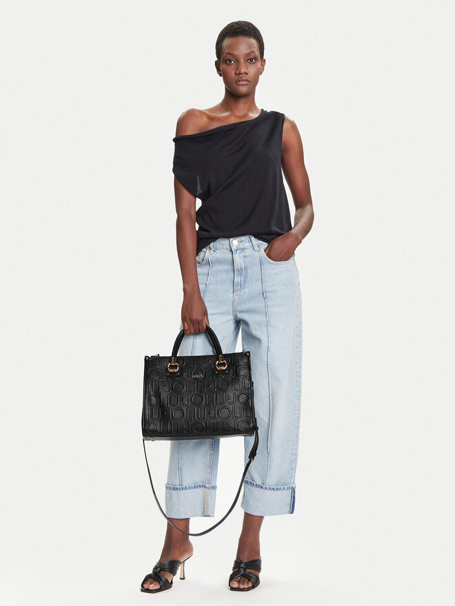 Liu Jo Сумка Liu Jo Ecs M Satchel AF5008 E0538 Чорний