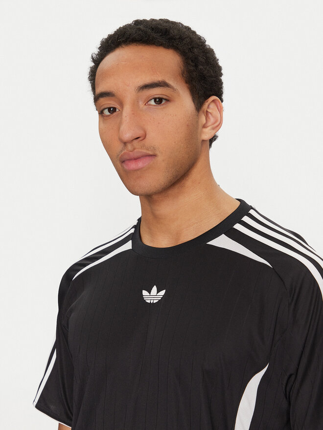 adidas adidas Camiseta adicolor Teamgeist JC6229 Negro Loose Fit