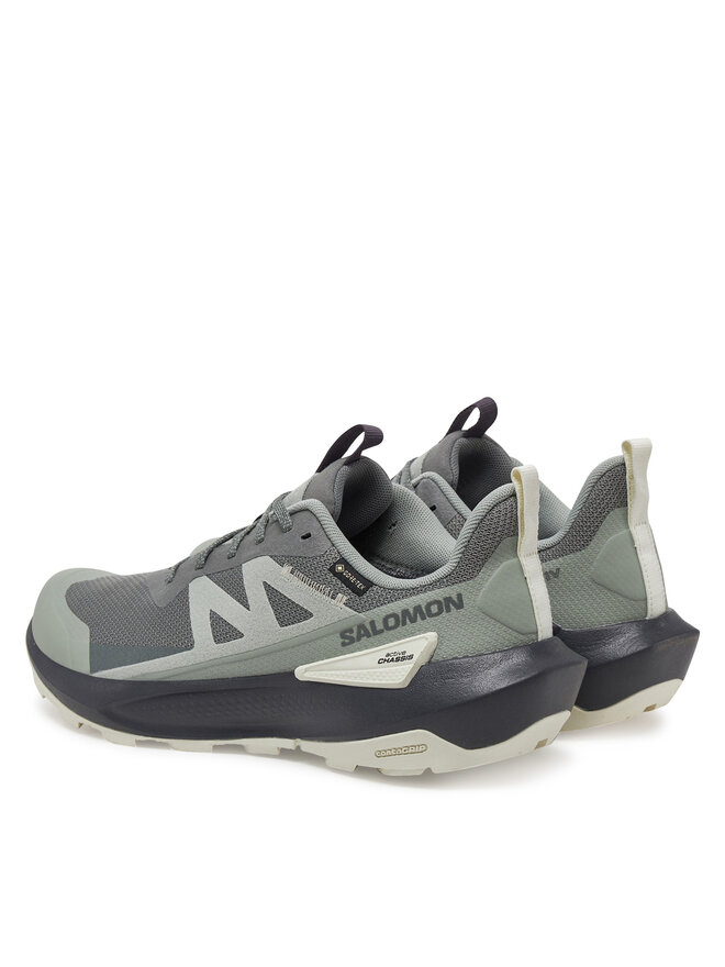 Salomon Trekingová obuv Salomon Elixir Activ Gore-Tex L47757800 Šedá