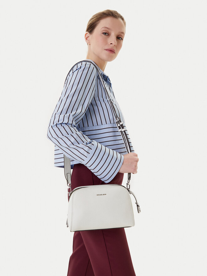 MICHAEL Michael Kors Ročna torba MICHAEL Michael Kors 32S5S9QC5L Bela