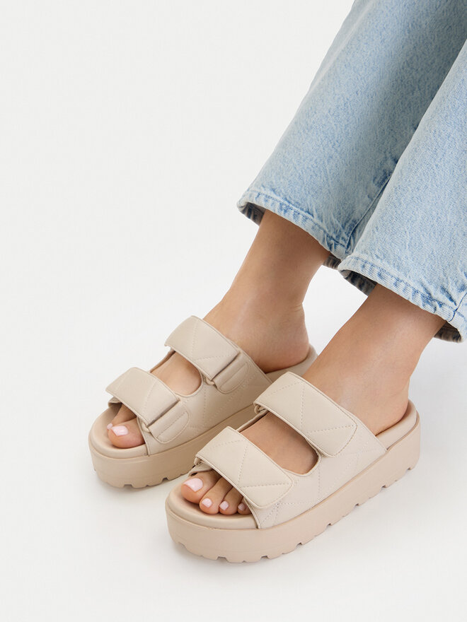 DeeZee Шльопанці DeeZee CEO-R25SS09248 Écru