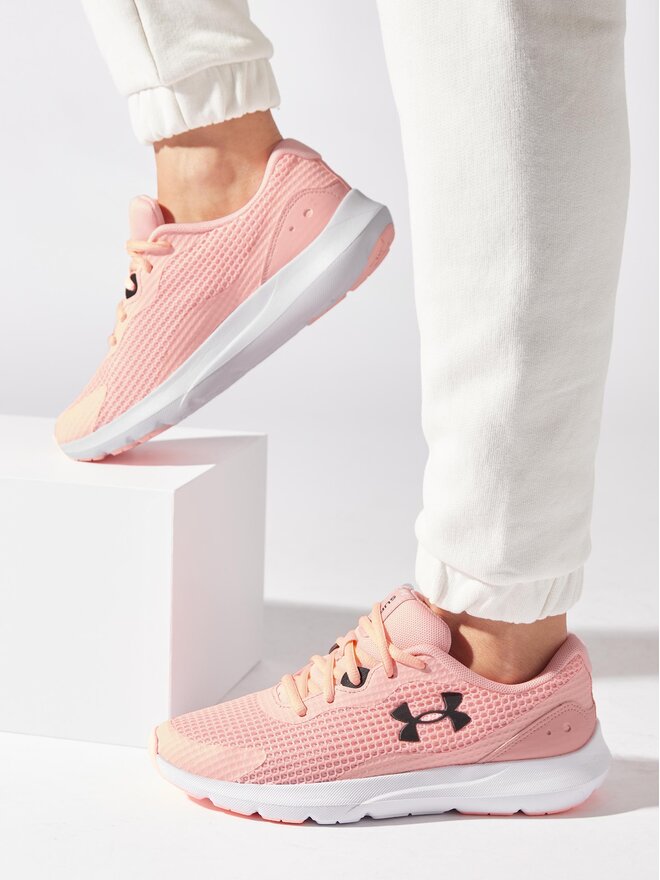 Zapatillas de running Under Armour UA W Surge 3 3024894 600 Rosa zapatos.es