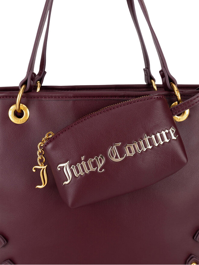 Juicy Couture Ročna torba Juicy Couture BIJXT8649WVP Bordo rdeča