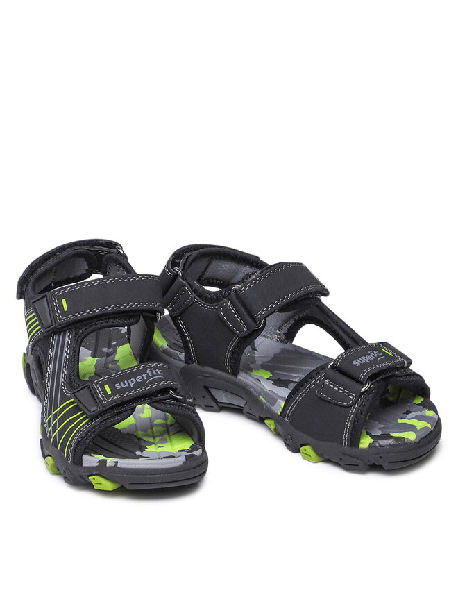 Superfit Sandály Superfit 0-800100-0100 M Černá