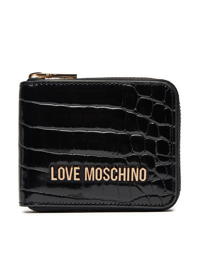 Portafoglio piccolo da donna LOVE MOSCHINO JC5639PP0LKJ0000 Nero escarpe