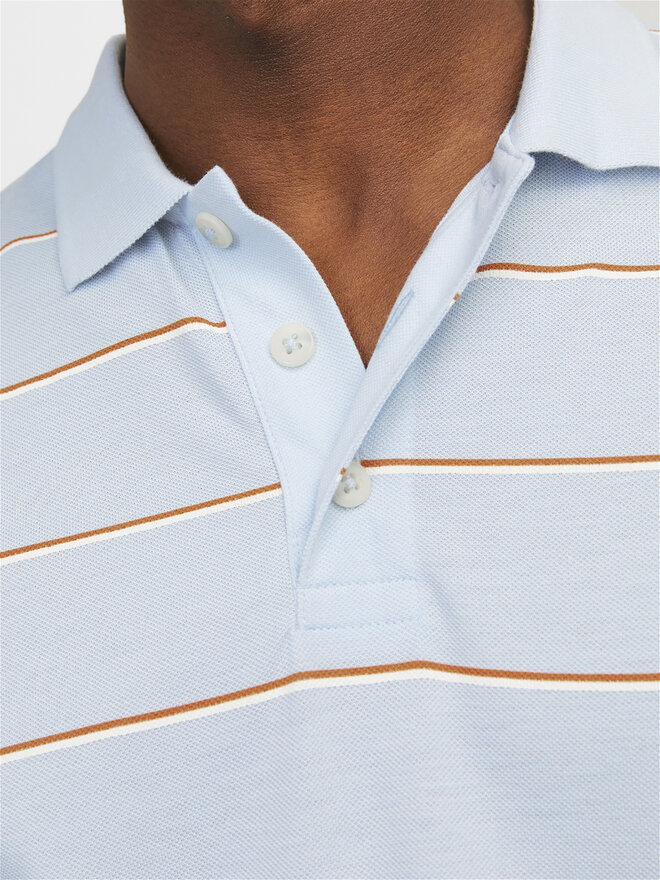 Jack&Jones Jack&Jones Pólóing Bluwin 12170931 Kék Regular Fit