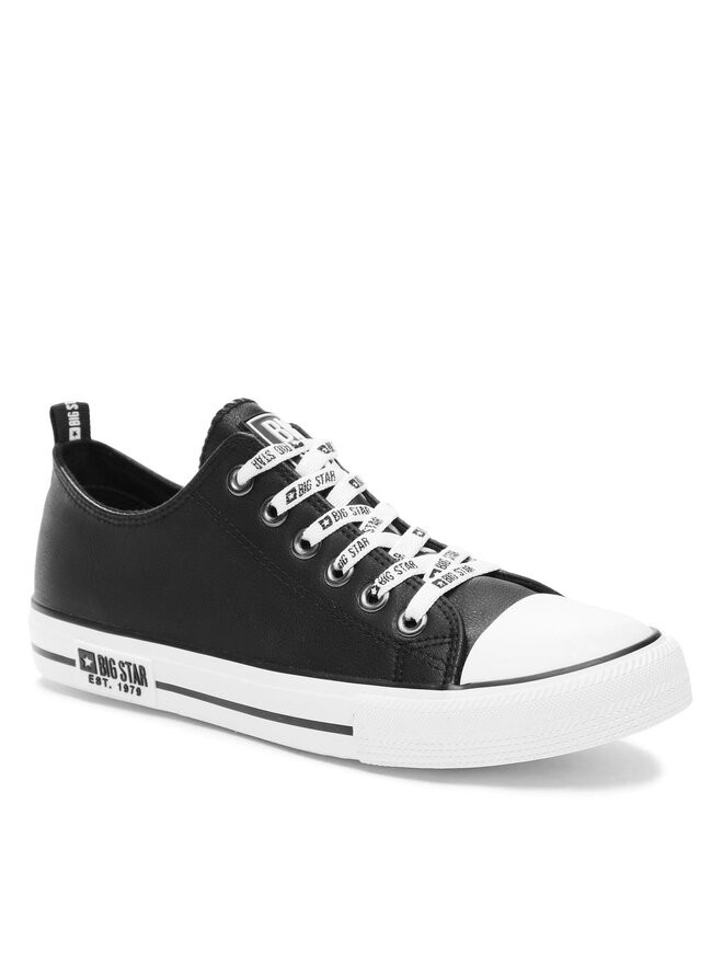 Big Star Shoes Plátěnky Big Star Shoes KK174047 Černá