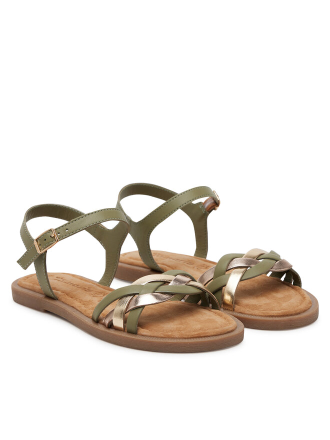 Tamaris Sandały Tamaris 1-28115-44 Zielony