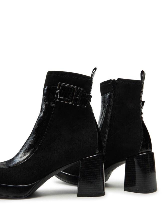 Hispanitas Stiefeletten Hispanitas Velour Str-I24 HI243664 Schwarz