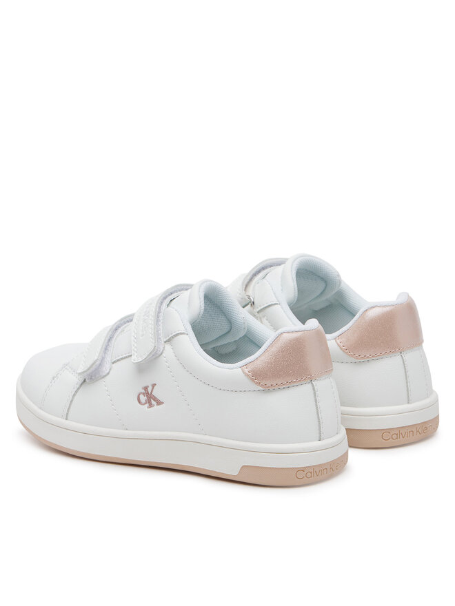 Calvin Klein Jeans Sneakers Calvin Klein Jeans Low Cut Velcro V1A9-82007-1355X S Bianco