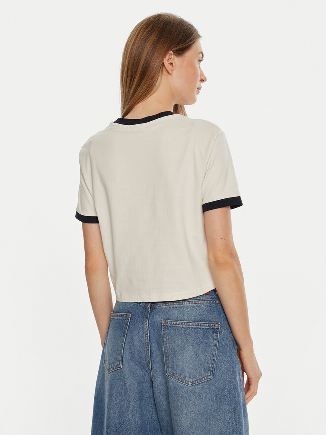 Guess Guess Camiseta V4BI08 K8FQ4 Blanco Boxy Fit