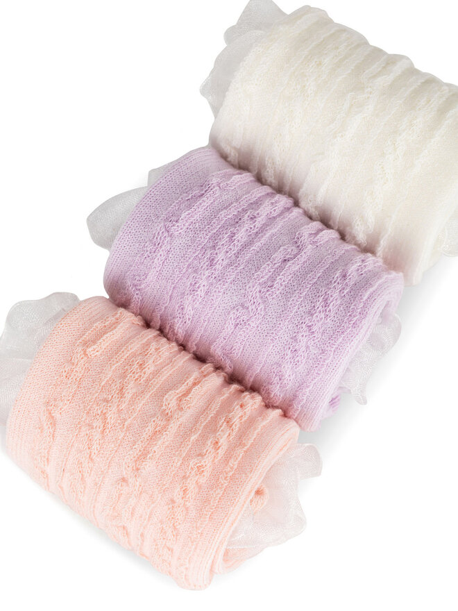 JENNY Чорапи JENNY 7KB-004-SS25 (3-pack) Розов