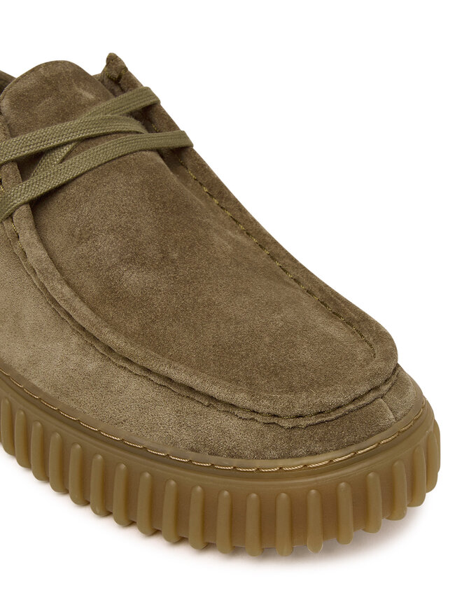 Clarks Halbschuhe Clarks Torhill Lo 26187378 Khakifarben