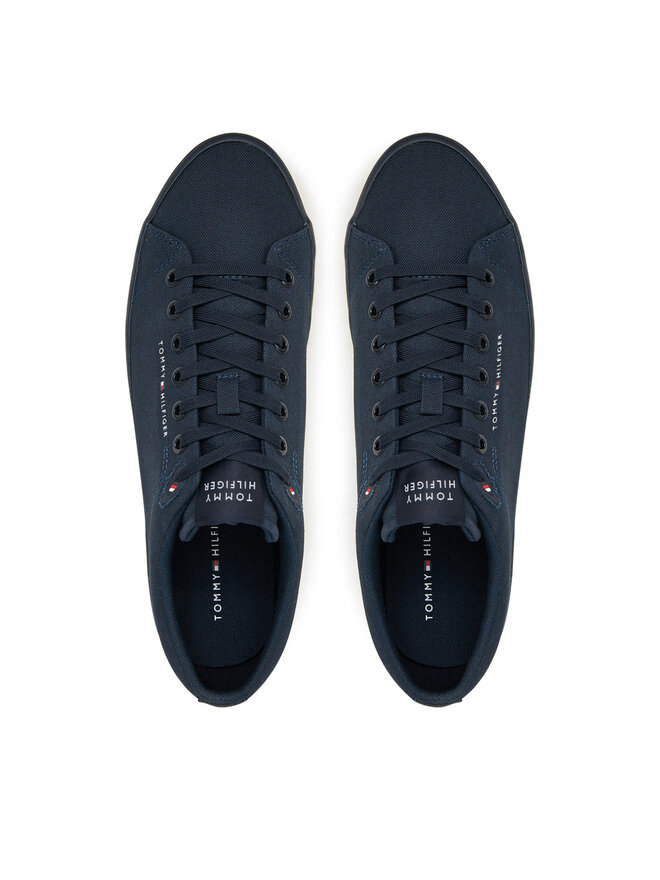 Tommy Hilfiger Zapatillas de tenis Tommy Hilfiger Hi Vulc Low Core Canvas FM0FM05396 Azul marino