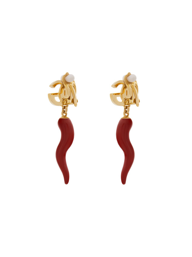 Dolce&Gabbana Klipsy Dolce&Gabbana WEQ6C4 W1111 Czerwony
