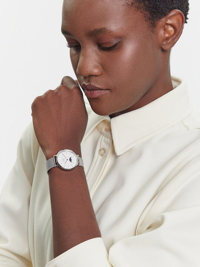 Daniel Wellington Uhr Daniel Wellington DW00100772 Silberfarben