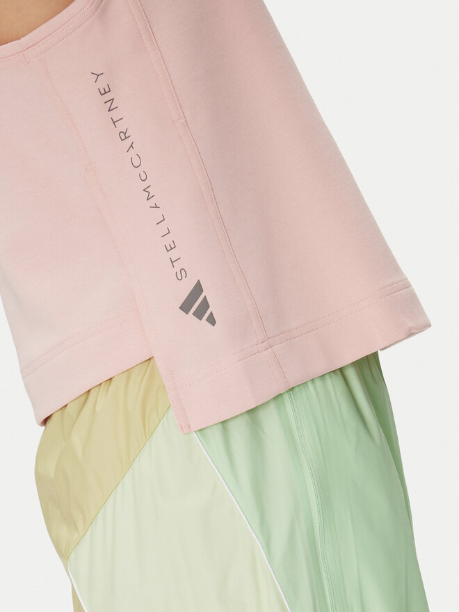adidas by Stella McCartney adidas by Stella McCartney Felső Stella McCartney JI5177 Rózsaszín Regular Fit