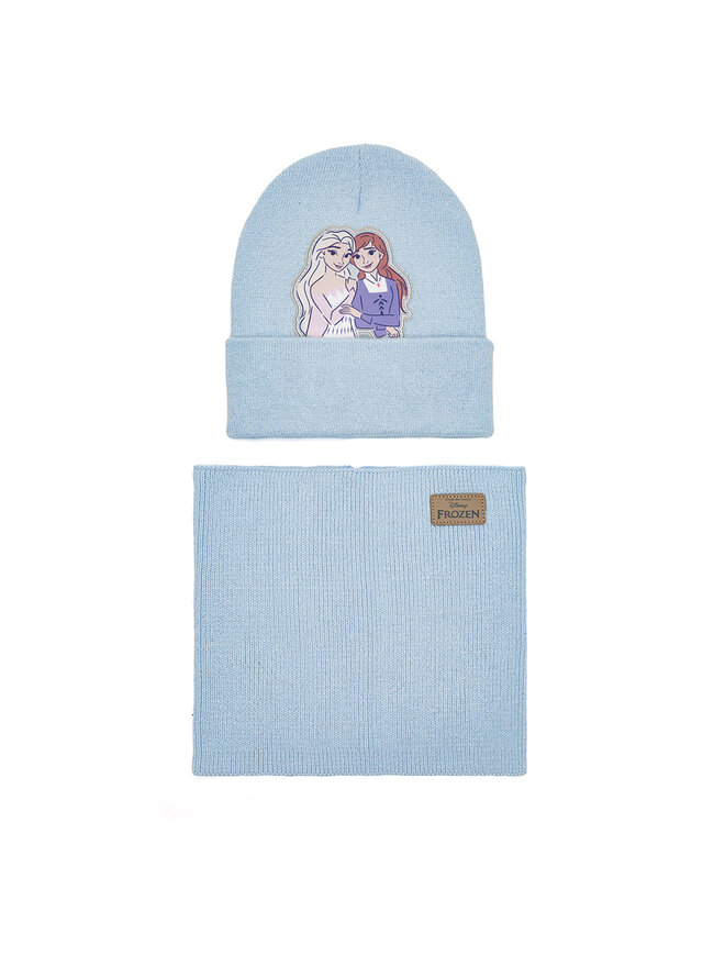 Frozen Set kapa i okrugli šal Frozen ACCCS-AW24-244DFR Plava