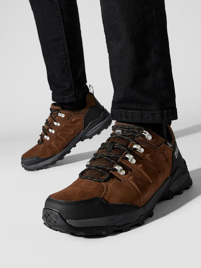 Jack Wolfskin Scarpe da trekking Jack Wolfskin Refugio Texapore Low M 4049851 Marrone