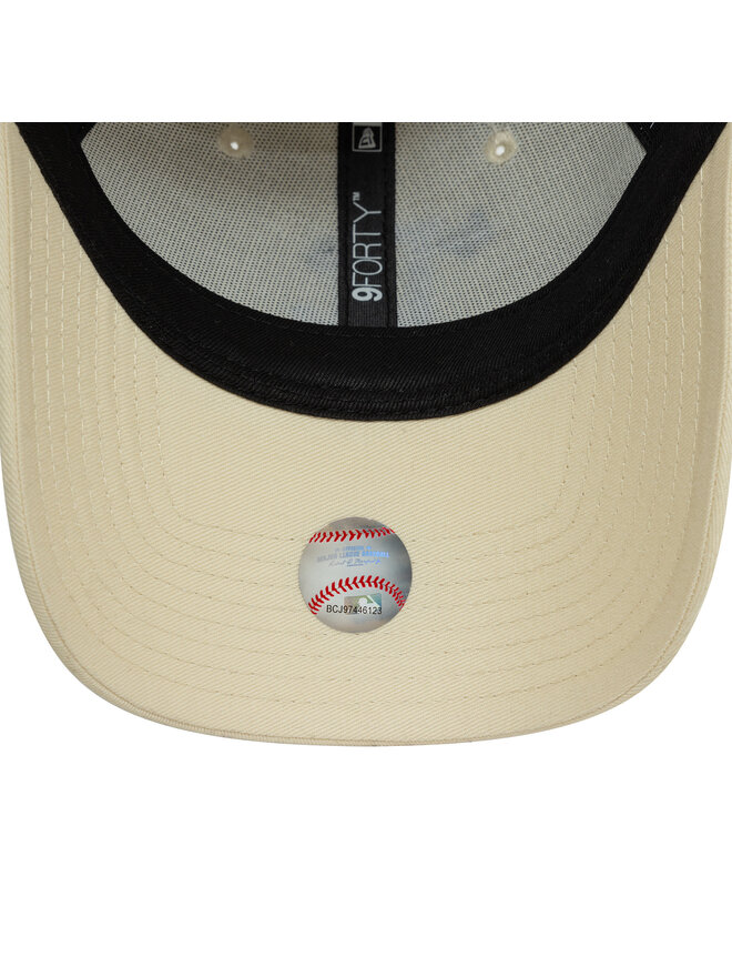 New Era Czapka z daszkiem New Era LA Dodgers Icon 9FORTY 60595342 Beżowy