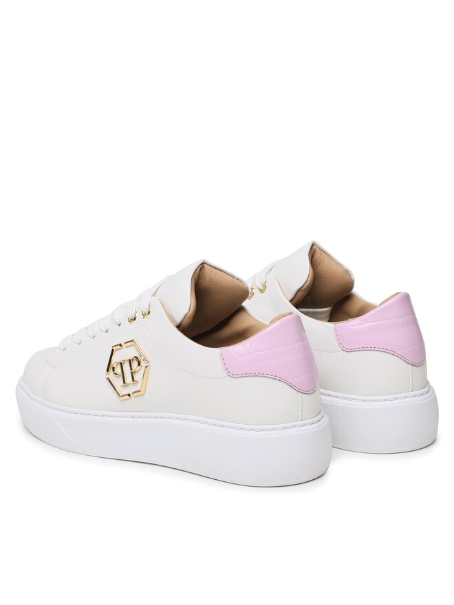 PHILIPP PLEIN Сникърси PHILIPP PLEIN Lo-Top Sneaker 0000302021444 Бял