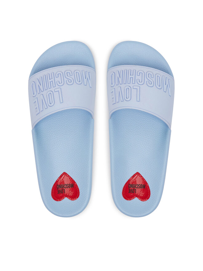 LOVE MOSCHINO Pantoletten LOVE MOSCHINO JA28052G0MI15712 Blau